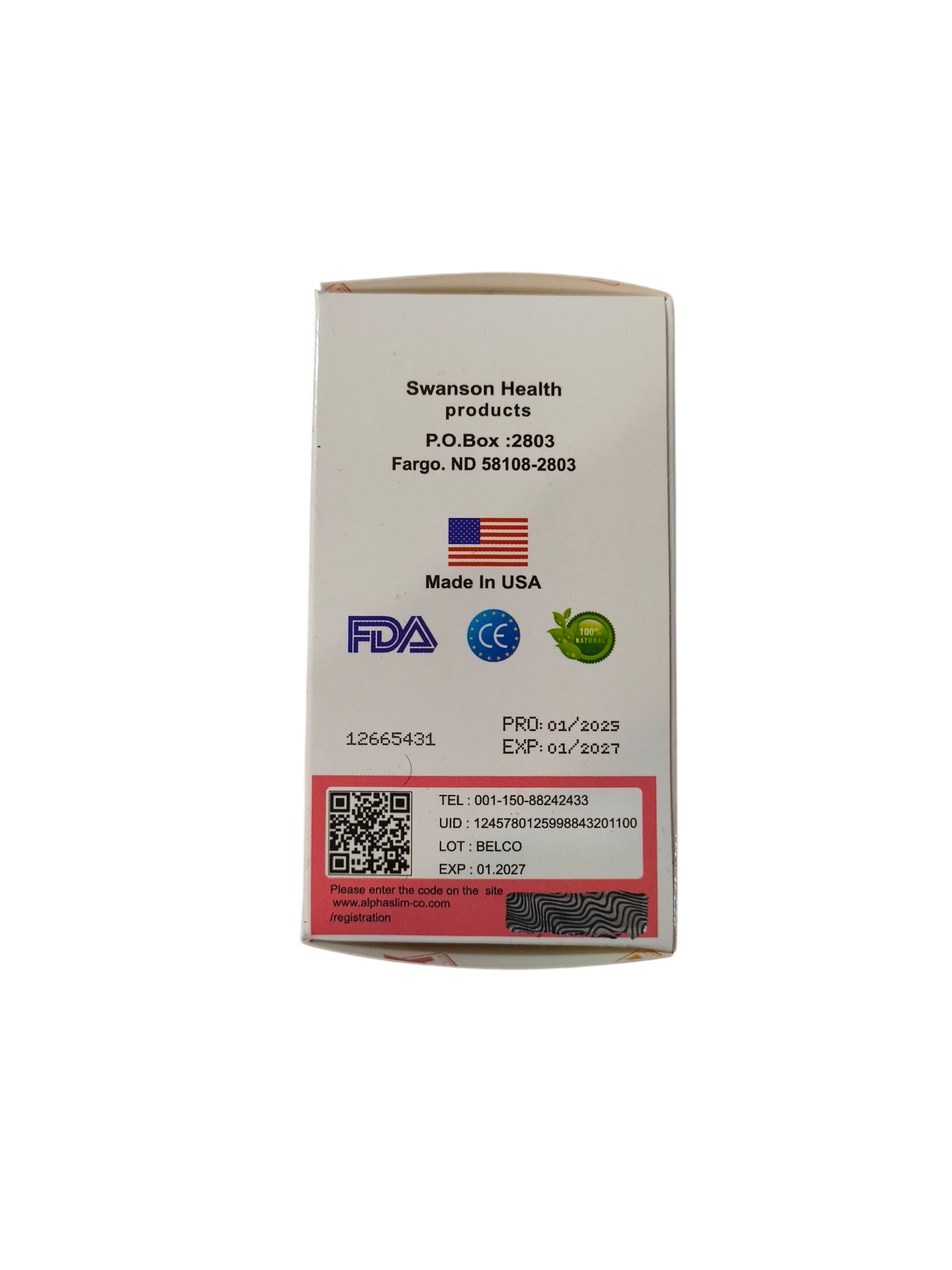 قرص لاغری آلفا