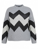 بافت قواره دار پاییزی رنگ طوسی روشن