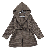 خرید پالتو پیچازی زنانه جدید رنگ شکلاتی