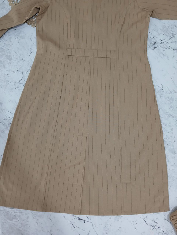 مانتو شلوار سایز بزرگ نسکافه ای