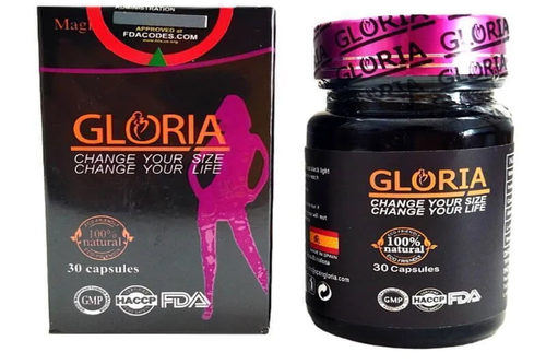 قرص لاغری گلوریا بنفش برای کاهش وزن و چربیسوزی سریع