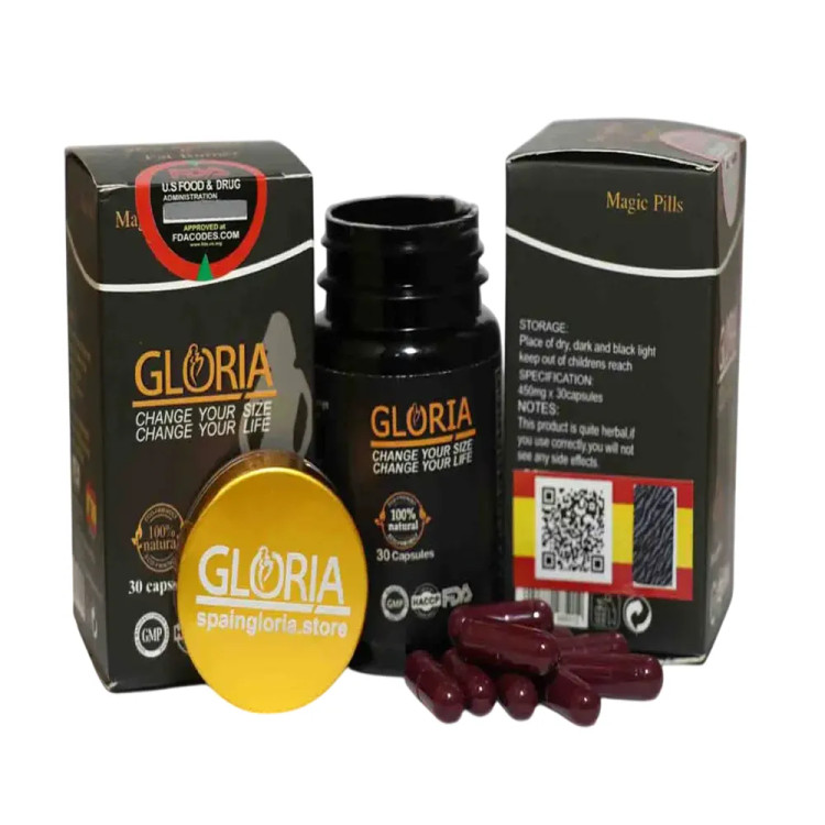 قرص لاغری گلوریا طلایی برای کاهش وزن و چربیسوزی گیاهی