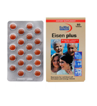 قرص آهن برای کم خونی یوروویتال