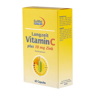 کپسول ویتامین C پلاس زینک یوروویتال