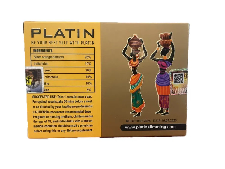 قرص لاغری پلاتین آفریقایی Platinum African
