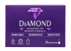 کپسول چربی سوز دیاموند اسلیم 3D طرح جدید 32 عددی (Diamond Slim 3D)