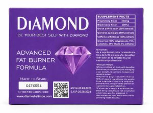 کپسول چربی سوز دیاموند اسلیم 3D طرح جدید 32 عددی (Diamond Slim 3D) - Image 2